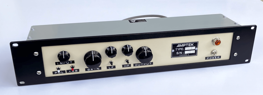 AMPTEK AT-2B - RCA BA-2C with EQ